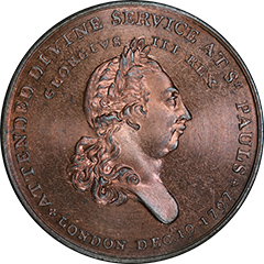 1797 Great Britain, 1D, PCGS MS65 +