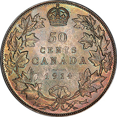 1914 50 Cents MS64