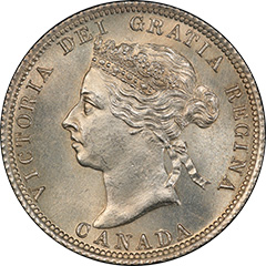 1894 25 Cents MS63
