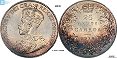 1919 25 Cents MS63