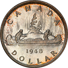 1948 Dollar MS63