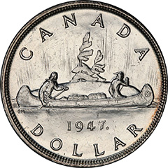 1947 Dollar MS63 (ML)