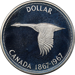 1967 Dollar PL66 (DCAM)