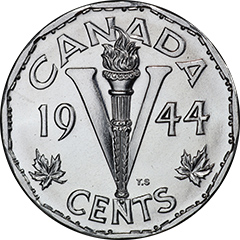 1944 5 Cents SP65 PCGS