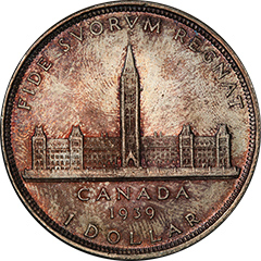 1939  Dollar  MS65