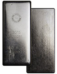 100 Oz  Canada Silver Bar Serial # 3453453