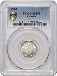 1914 PCGS  MS65