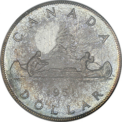 1951  Dollar  MS65  (Arnprior)