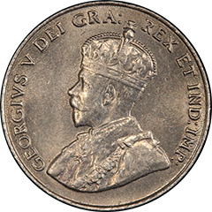 1925  5 Cents  MS64