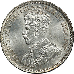 1912 10 Cents MS65